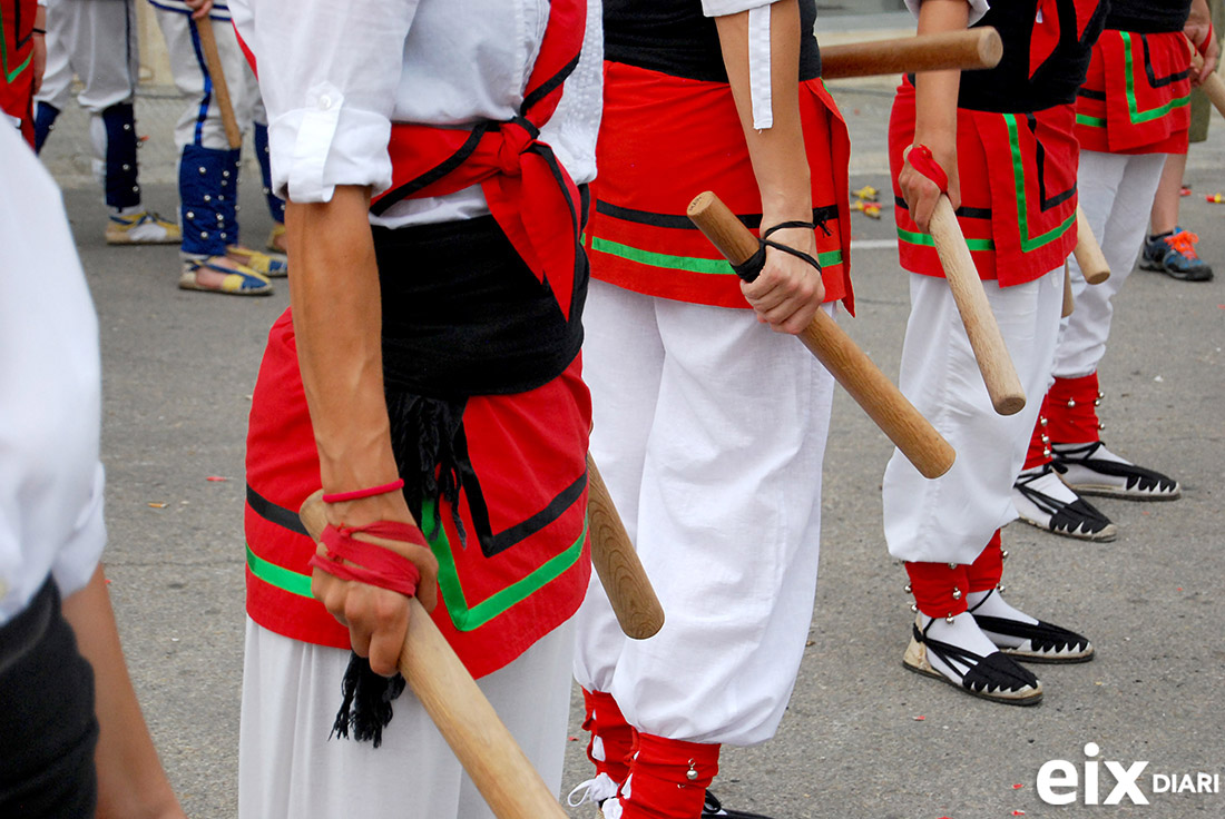 Bastons, Festa Major de Canyelles 2014. Festa Major de Canyelles 2014