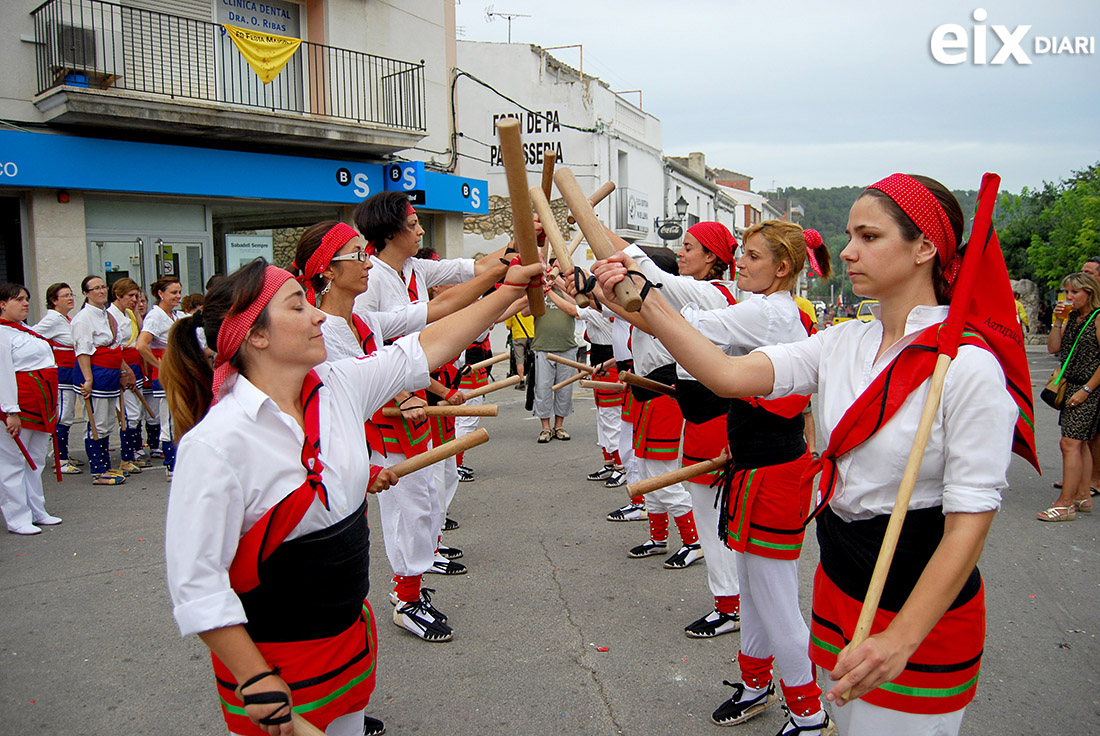 Bastons, Festa Major de Canyelles 2014. Festa Major de Canyelles 2014