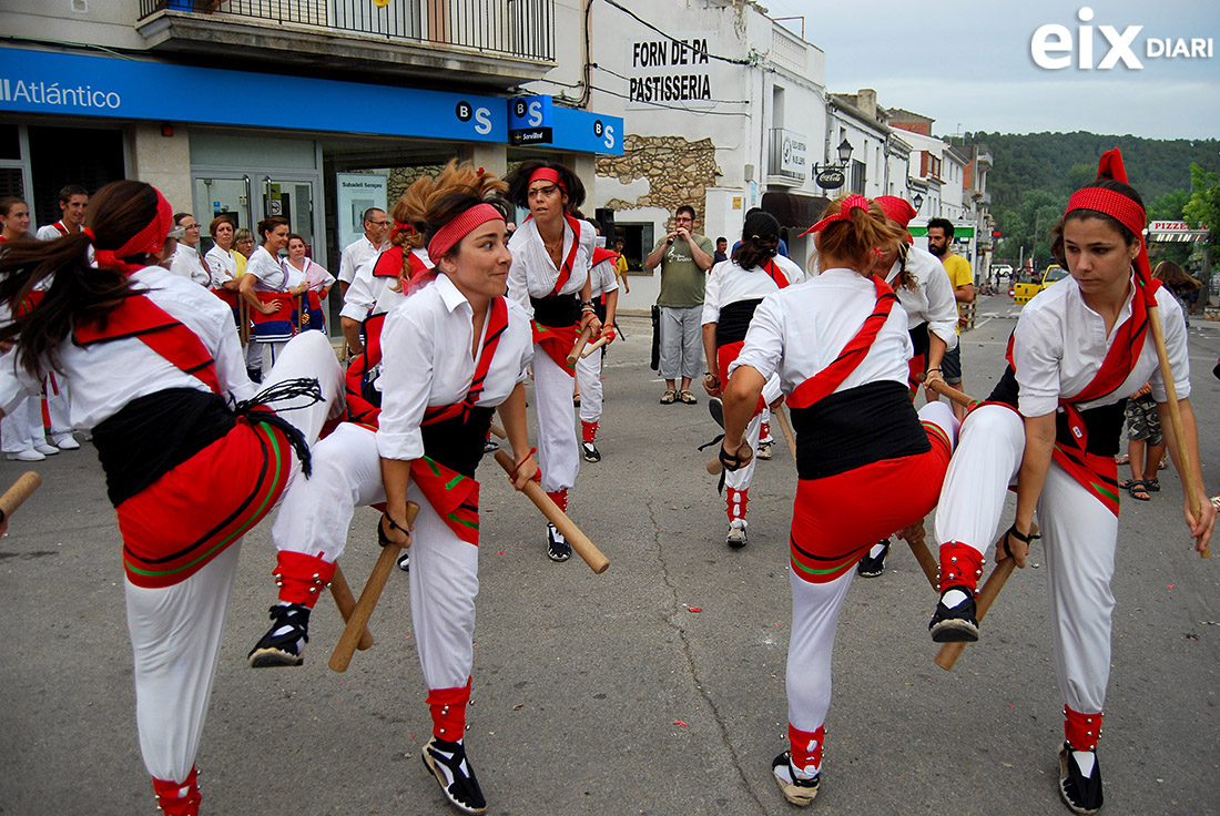 Bastons, Festa Major de Canyelles 2014. Festa Major de Canyelles 2014