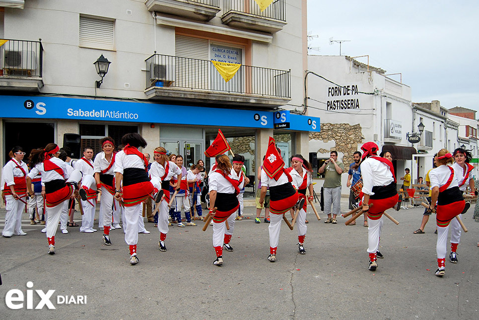 Bastons, Festa Major de Canyelles 2014. Festa Major de Canyelles 2014