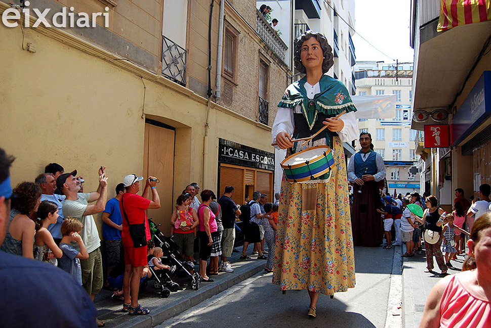 Gegants. Festa Major El Vendrell 2014