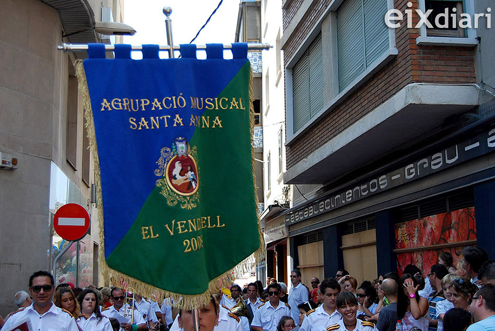 Banda música. Festa Major El Vendrell 2014