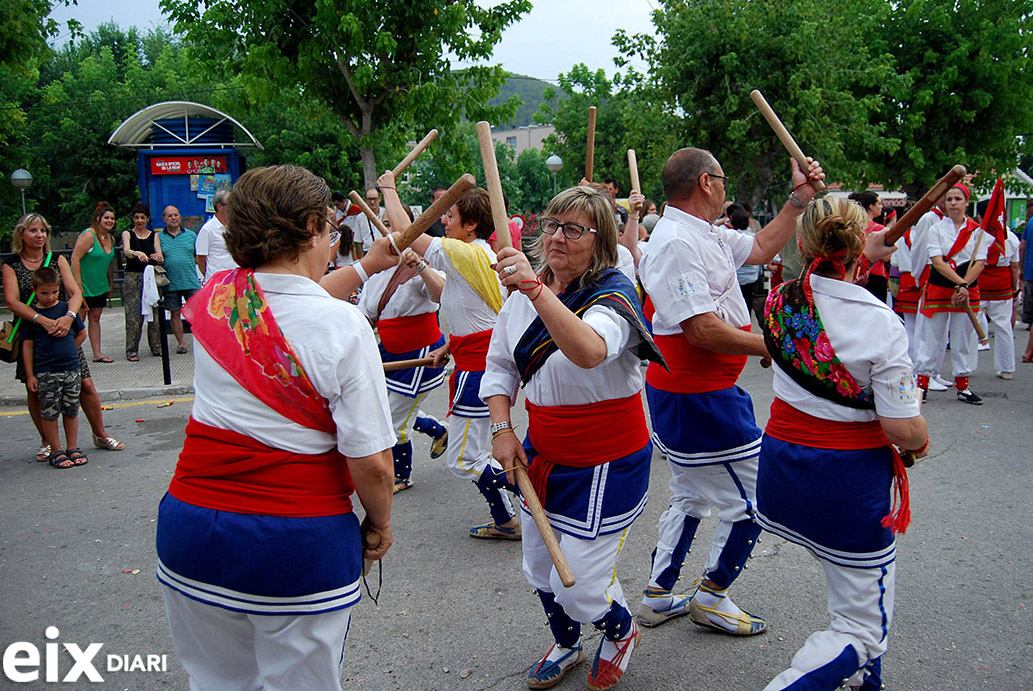 Bastons, Festa Major de Canyelles 2014. Festa Major de Canyelles 2014