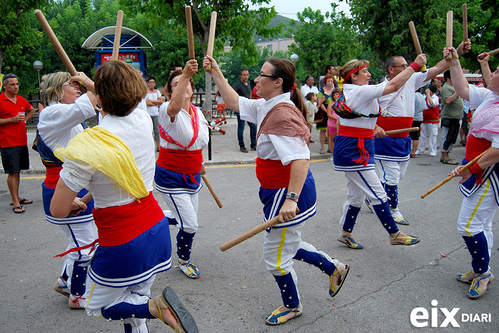 Bastons, Festa Major de Canyelles 2014. Festa Major de Canyelles 2014