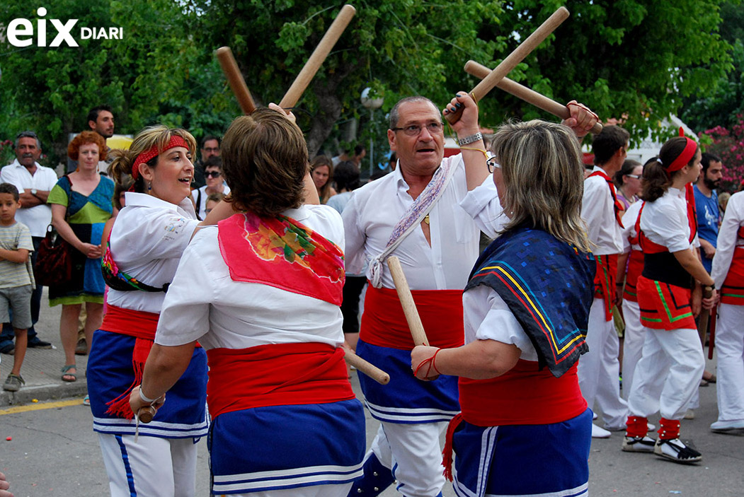 Bastons, Festa Major de Canyelles 2014. Festa Major de Canyelles 2014