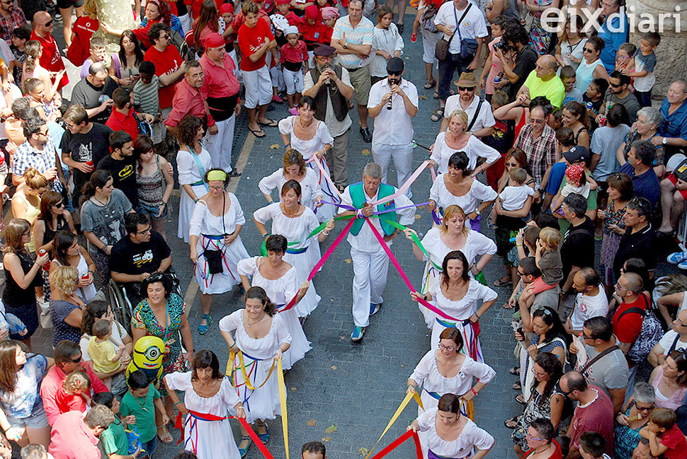 Ball de cintes. Festa Major El Vendrell 2014