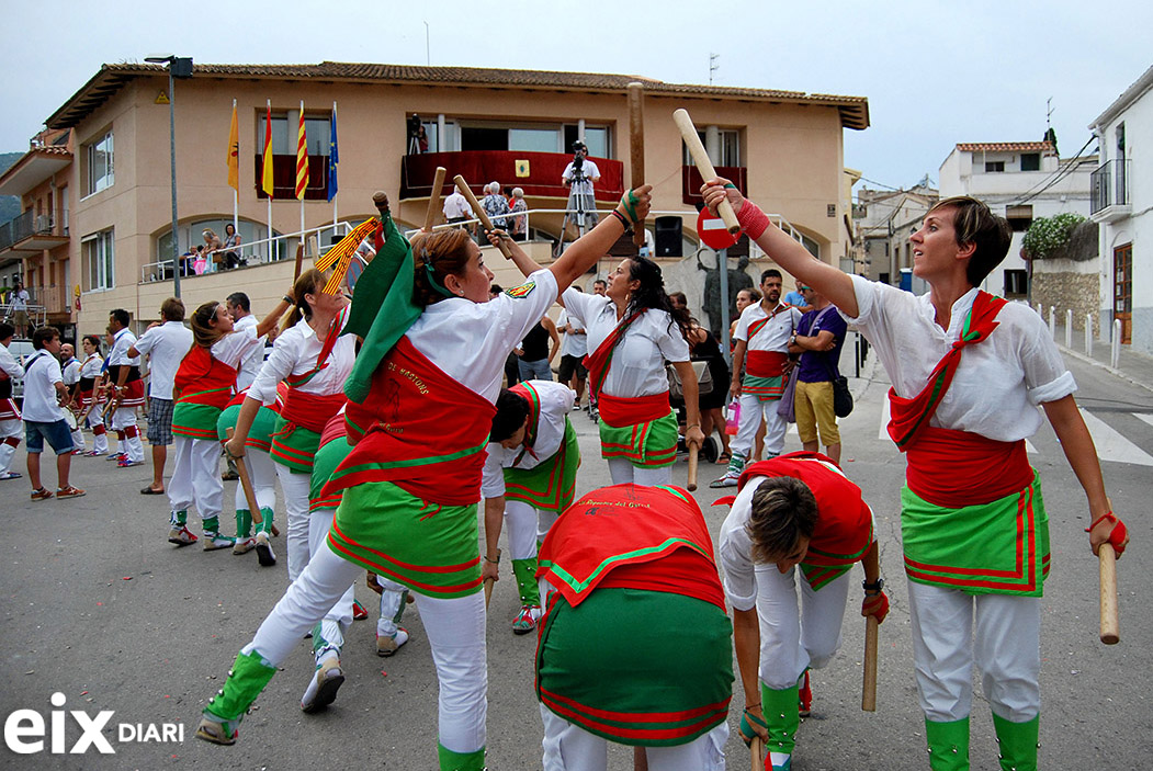 Bastons, Festa Major de Canyelles 2014. Festa Major de Canyelles 2014