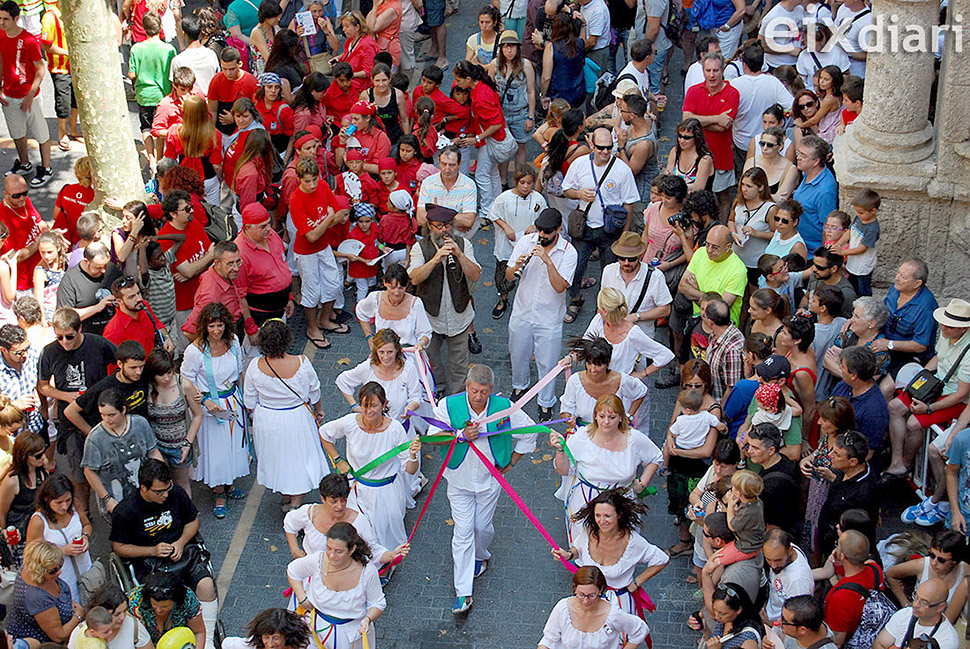 Ball de cintes. Festa Major El Vendrell 2014