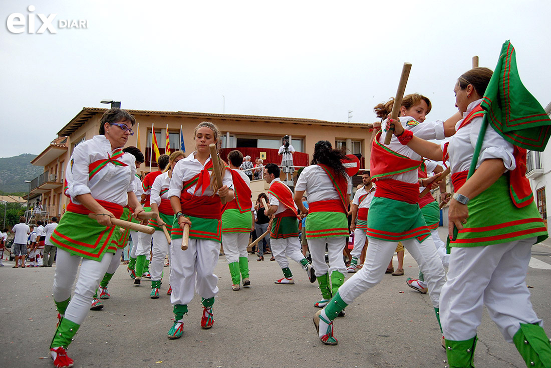 Bastons, Festa Major de Canyelles 2014. Festa Major de Canyelles 2014