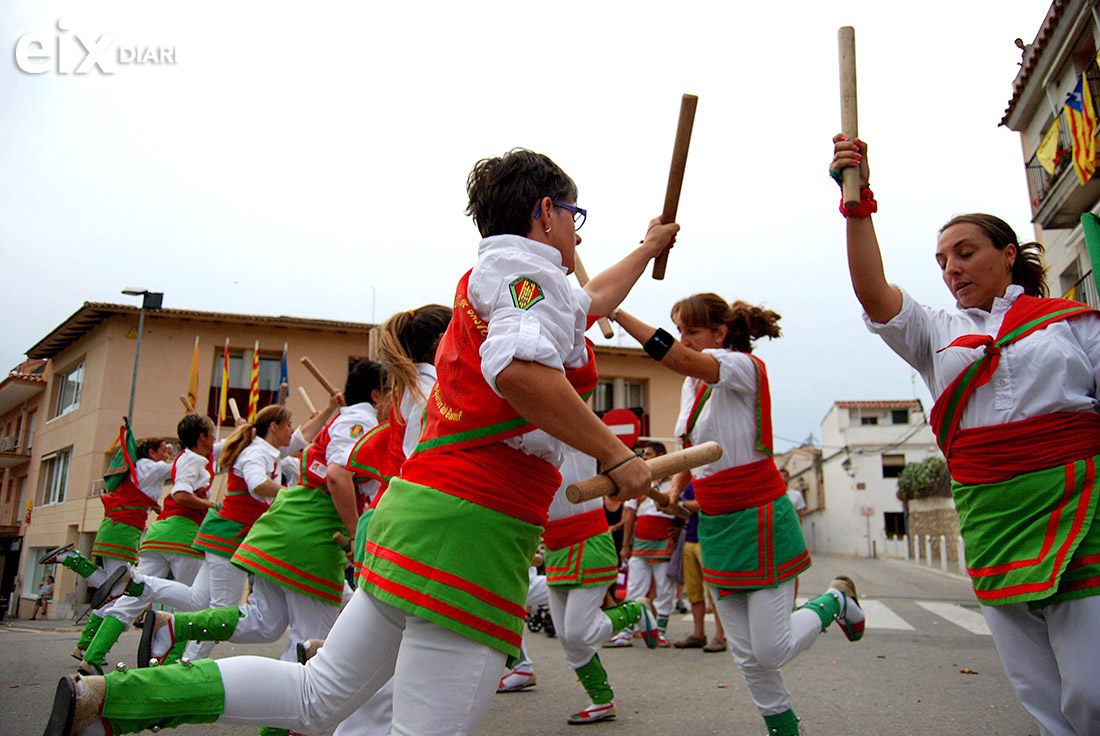 Bastons, Festa Major de Canyelles 2014. Festa Major de Canyelles 2014