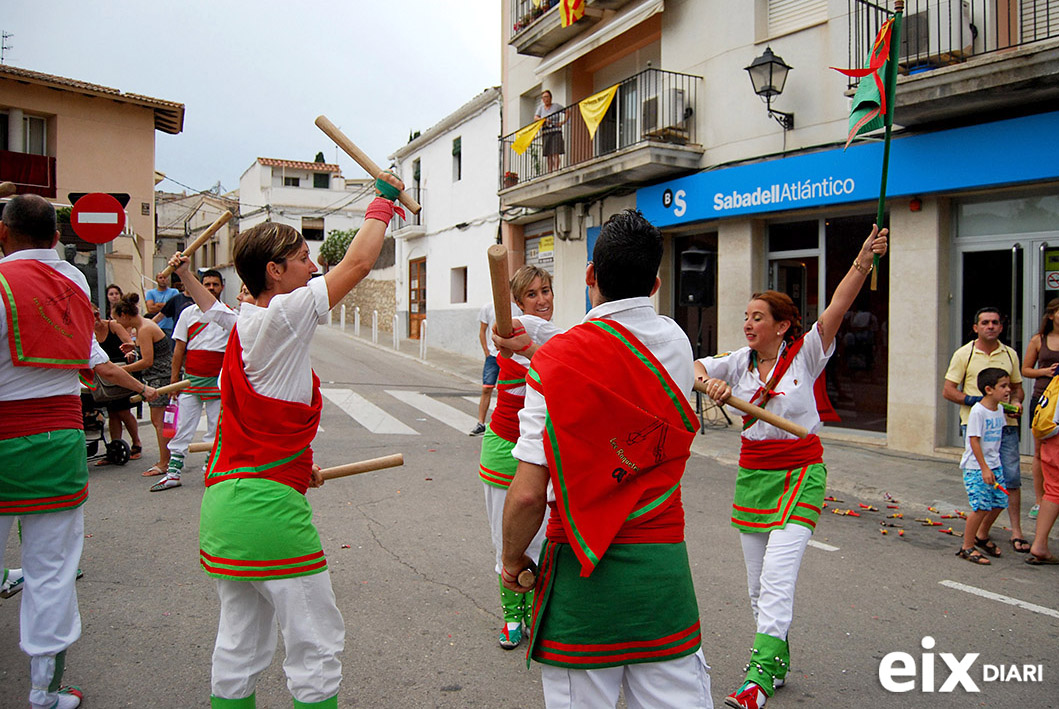 Bastons, Festa Major de Canyelles 2014. Festa Major de Canyelles 2014