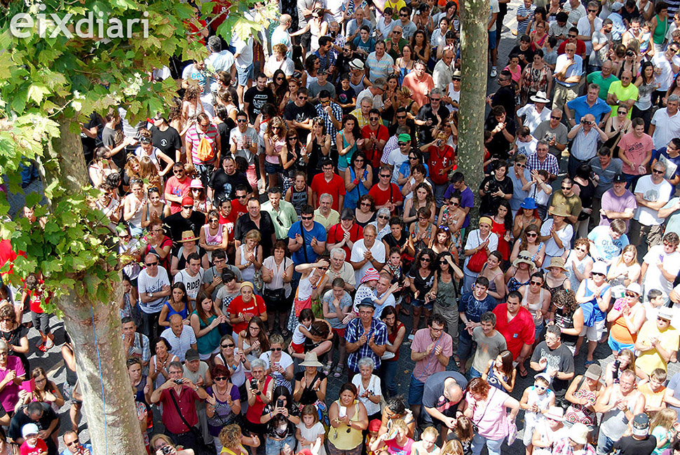 Diada castellera. Festa Major El Vendrell 2014