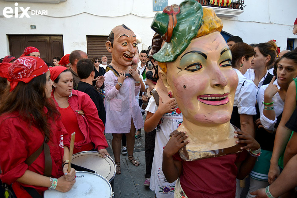 Capgrossos. Festa Major Cubelles 2014