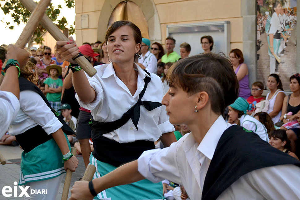 Bastons. Festa Major Cubelles 2014