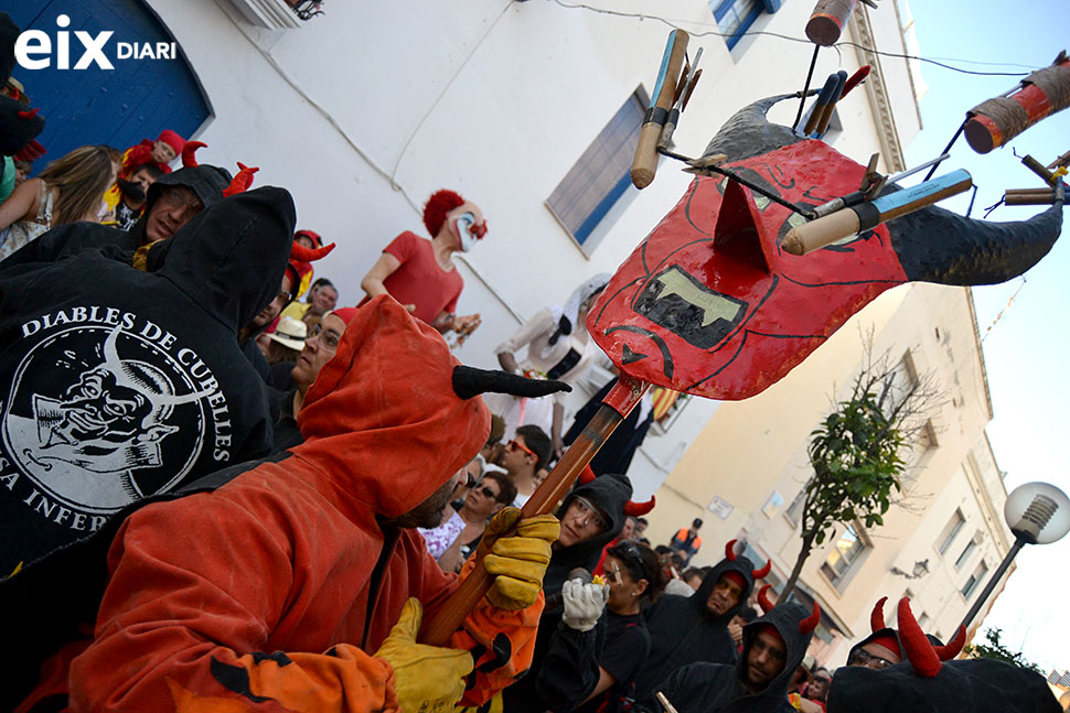 Diables. Festa Major Cubelles 2014