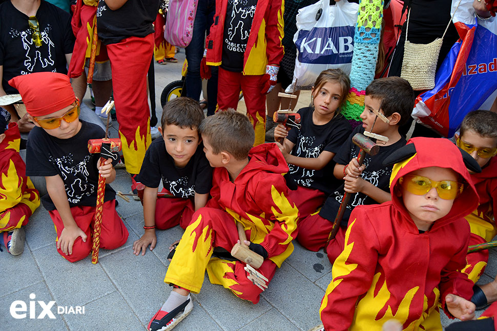 Diables petits. Festa Major Cubelles 2014