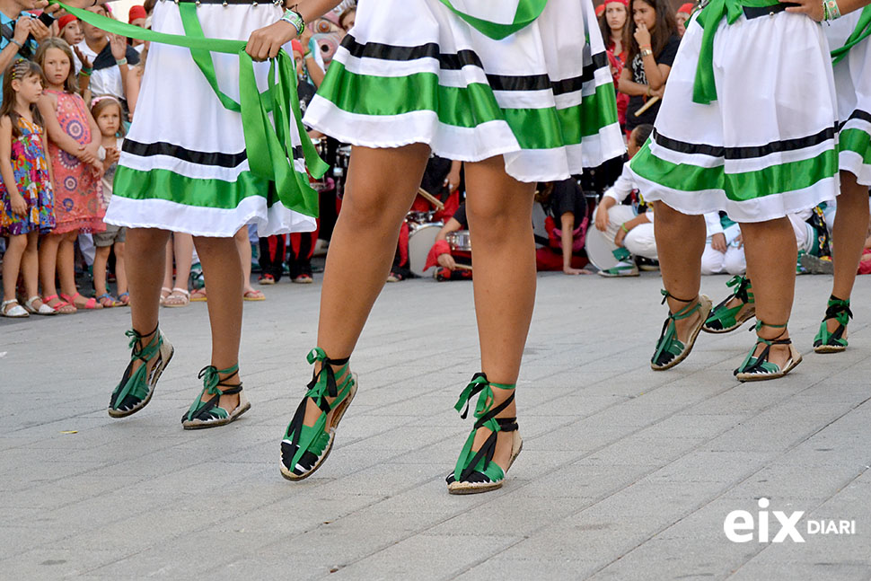 Ball de cintes. Festa Major Cubelles 2014