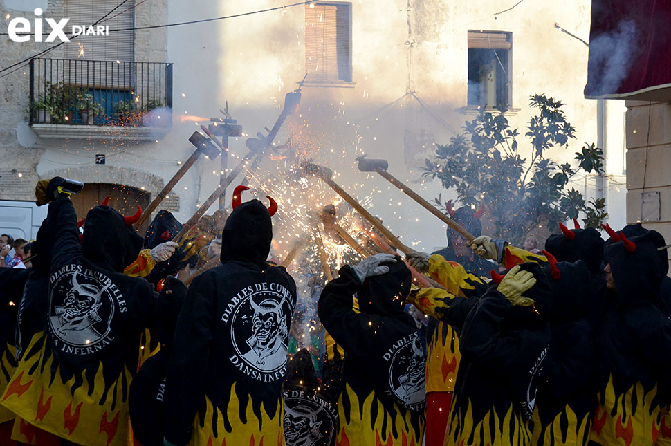 Diables. Festa Major Cubelles 2014