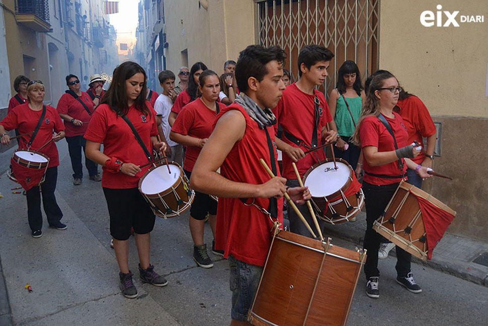 Timbalers. Festa Major Sant Quintí de Mediona