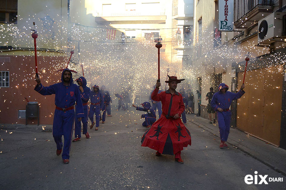 Correfoc. Festa Major Sant Quintí de Mediona