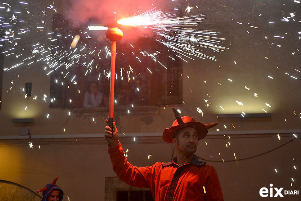 Correfoc. Festa Major Sant Quintí de Mediona