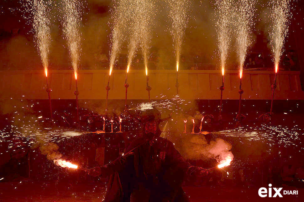 Correfoc. Festa Major Sant Quintí de Mediona