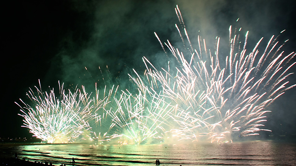 Castell de focs /foto: Jordi Dauder. Festa Major Vilanova i la Geltrú 2014