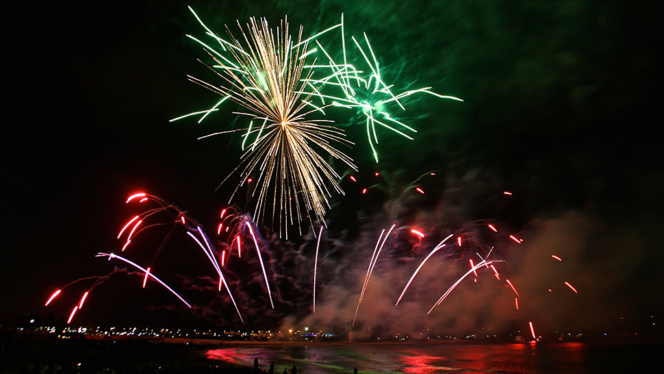 Castell de focs /foto: Jordi Dauder. Festa Major Vilanova i la Geltrú 2014