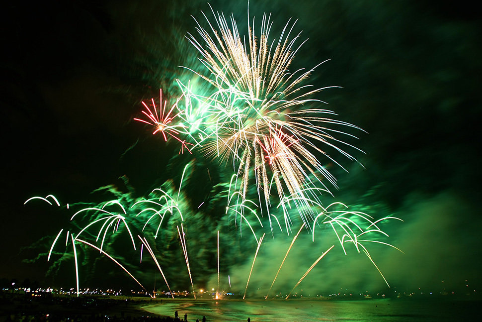 Castell de focs /foto: Jordi Dauder. Festa Major Vilanova i la Geltrú 2014