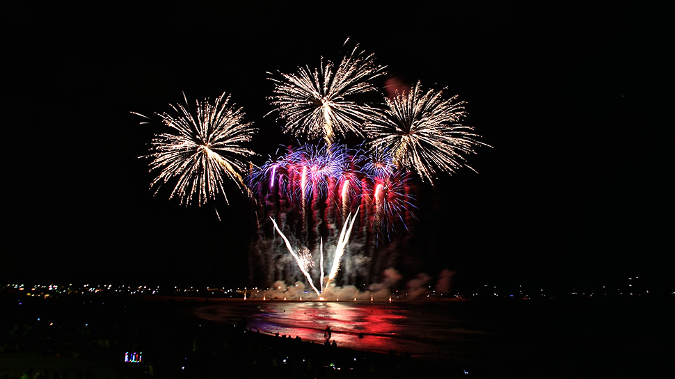 Castell de focs /foto: Jordi Dauder. Festa Major Vilanova i la Geltrú 2014