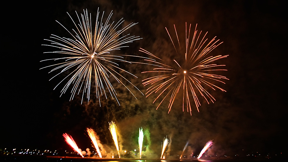 Castell de focs /foto: Jordi Dauder. Festa Major Vilanova i la Geltrú 2014