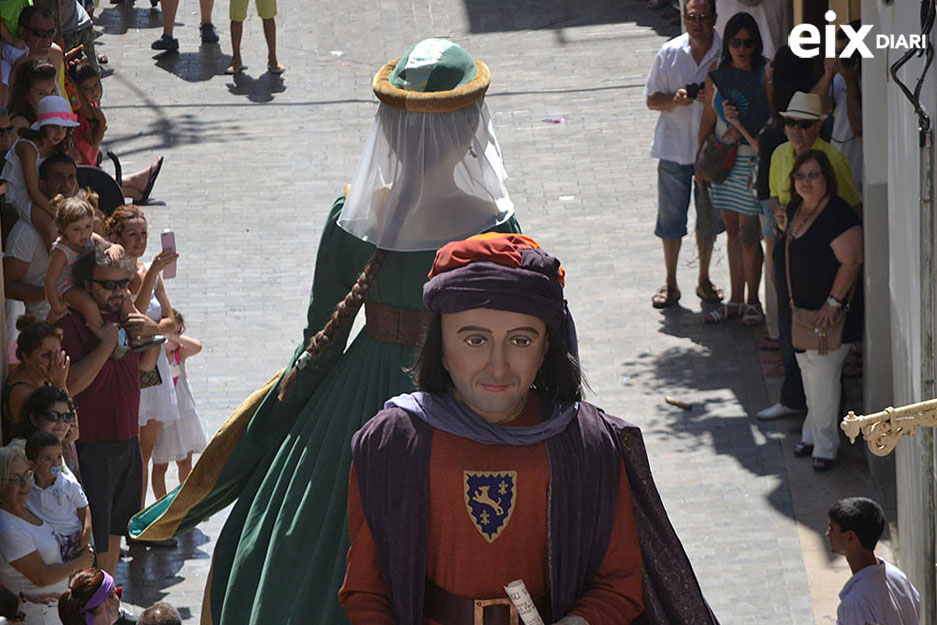 Gegants. Festa Major de la Geltrú 2014