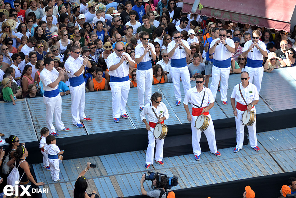 Entrada Grallers. Festa Major Sitges 2014