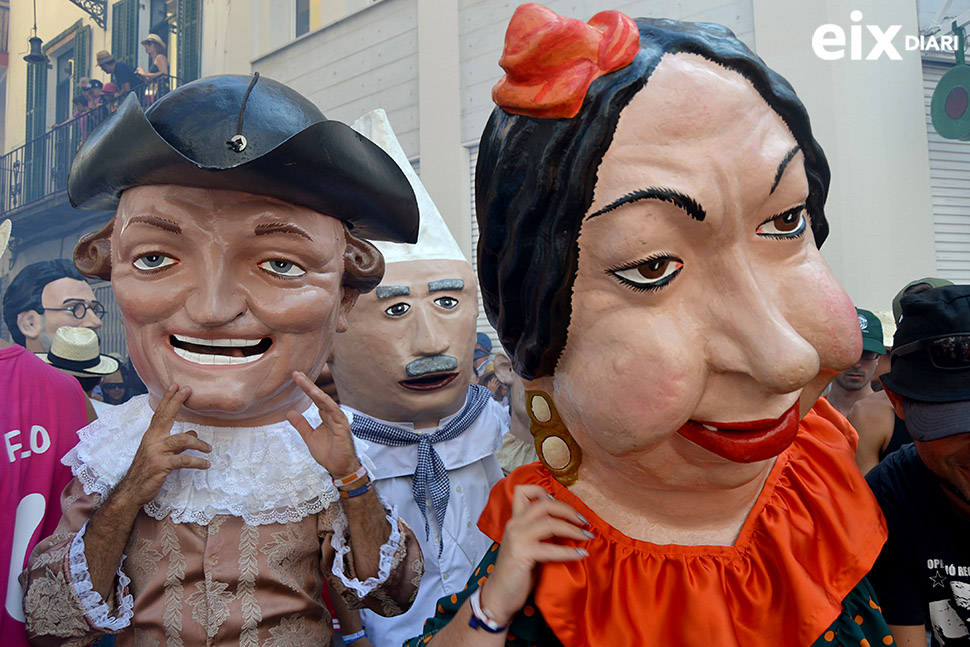 Capgrossos. Festa Major Sitges 2014