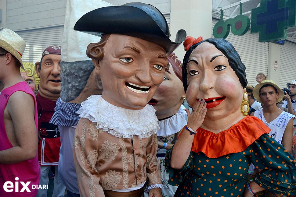 Capgrossos. Festa Major Sitges 2014