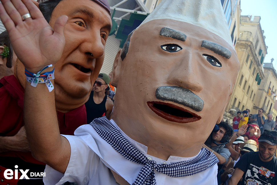 Capgrossos. Festa Major Sitges 2014