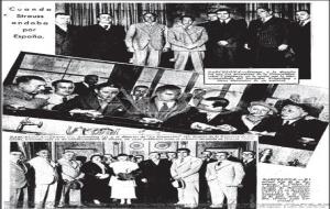 ABC publicava el 1935 una pàgina sencera amb imatges dStrauss