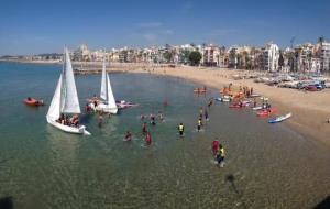 Eix. Activitats dels estudiants a Sitges