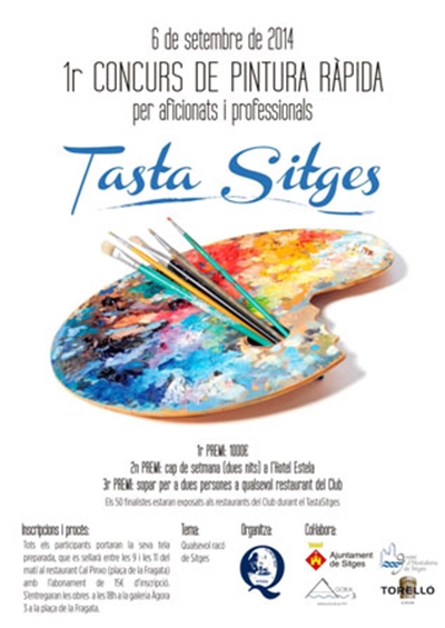 1r concurs de pintura ràpida de Sitges