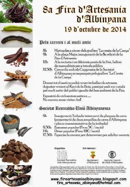 8a Fira d'Artesania  d'Albinyana