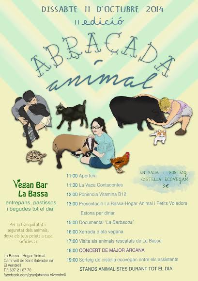 Abraçada Animal