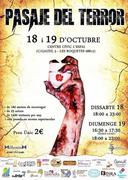 Passatge del terror a Les Roquetes