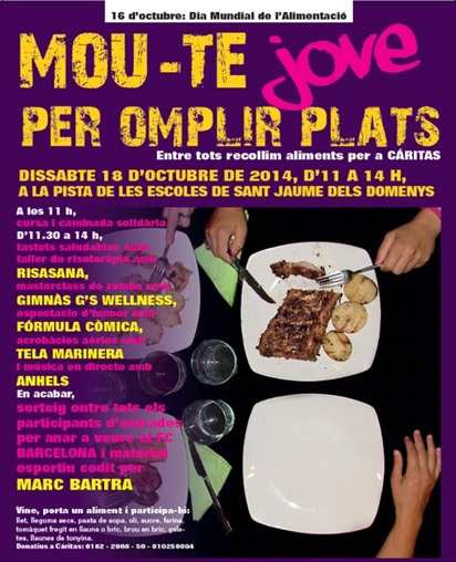 Mou-te per omplir plats 