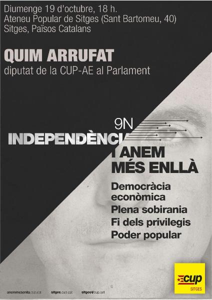 Quim Arrufat a l'Ateneu de Sitges