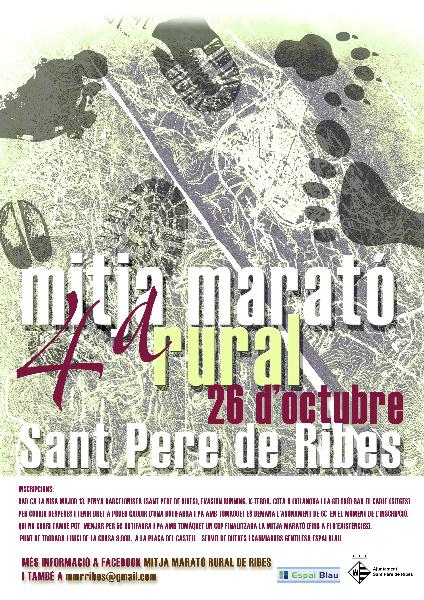 4 edició de la Mitja Marató Rural de Ribes