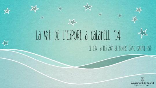 Celebració de la 1a. Nit de lEsport a Calafell