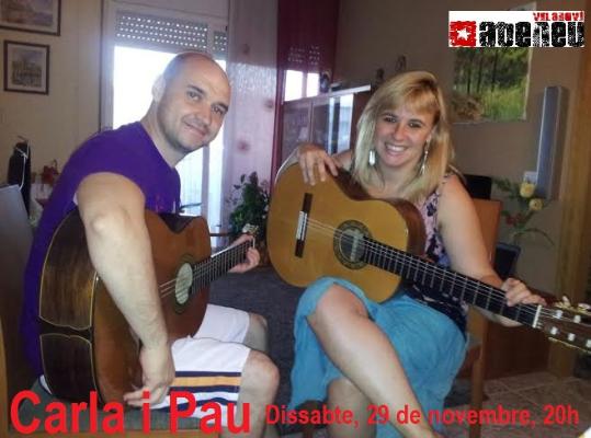 Concert amb Carla i Pau - Cantant missatges