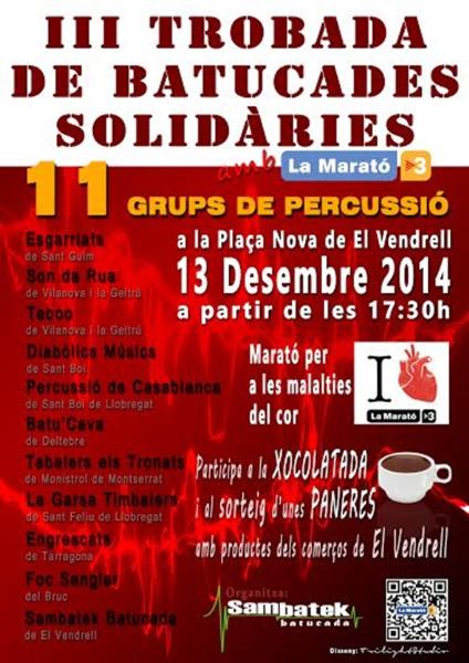 III Trobada de batucades Solidàries