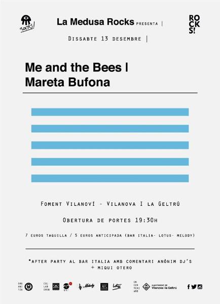 Concert de Me and the Bees i Mareta Bufona