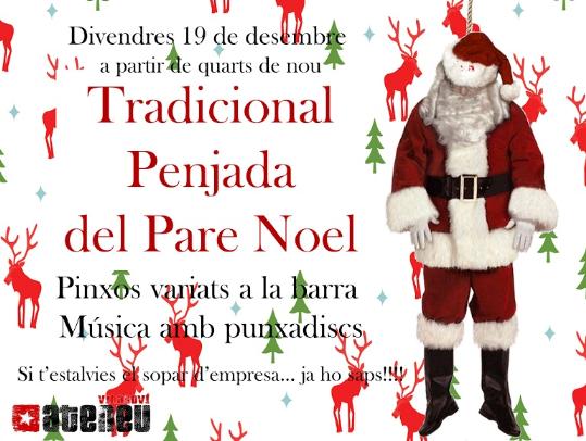 Tradicional Penjada del Pare Noel